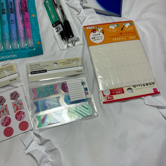 New Office Supply Organizer Lot of 10 – Pencil Cases, Highlighters, Notebook - Picture 8 of 11